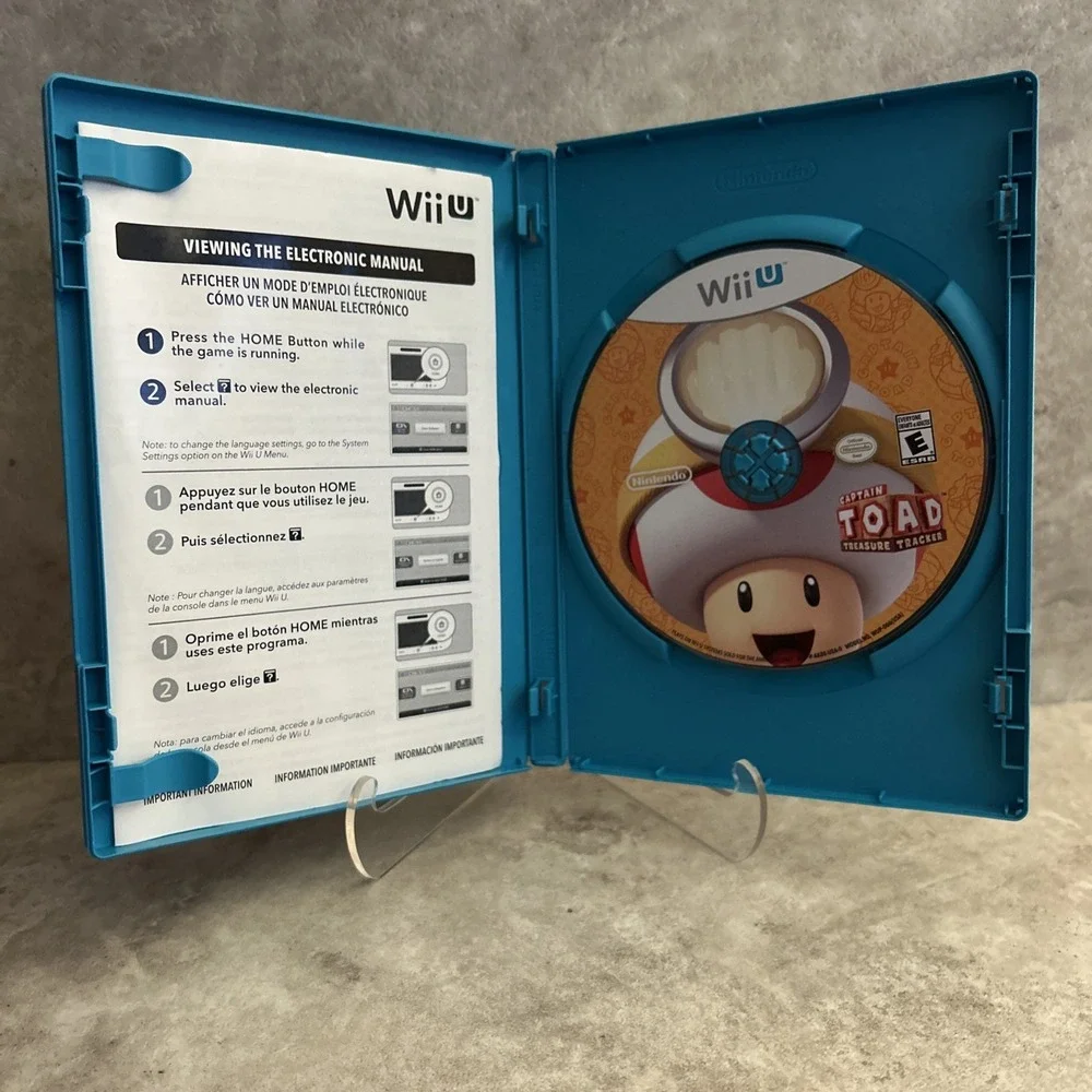 Captain Toad: Treasure Tracker (Nintendo Wii U) CIB Tested